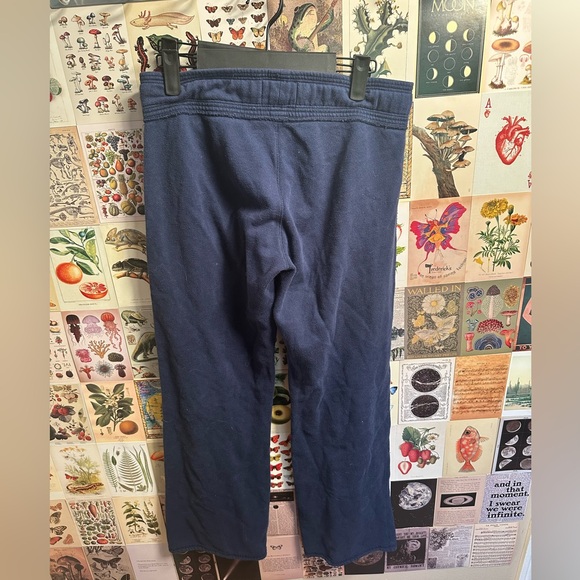 Roots size small flared track pants. Navy blue. Good condition. - Picture 2 of 3